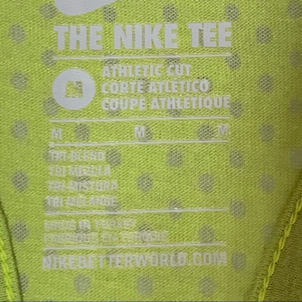 Nike Tee~Women's~”Obsessed”~Mint Green~Athletic Racer Back Tank Top~Sz M - Picture 3 of 11